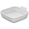 imageLe Creuset Stoneware Heritage Square Dish 3 qt 9quot MarseilleWhite