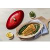 imageLe Creuset Heritage Stoneware Oval Fish Baker 17qt Sea SaltCerise