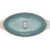 imageLe Creuset Heritage Stoneware Oval Fish Baker 17qt Sea SaltSea Salt