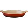 imageLe Creuset Stoneware Heritage Oval Au Gratin 17 qt 1125quot MarseilleCerise