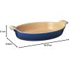 imageLe Creuset Stoneware Heritage Oval Au Gratin 17 qt 1125quot MarseilleMarseille