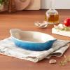 imageLe Creuset Stoneware Heritage Oval Au Gratin 17 qt 1125quot MarseilleMarseille