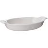 imageLe Creuset Stoneware Heritage Oval Au Gratin 17 qt 1125quot MarseilleWhite