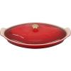 imageLe Creuset Heritage Stoneware Oval Fish Baker 17qt Sea SaltCerise