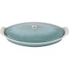 imageLe Creuset Heritage Stoneware Oval Fish Baker 17qt Sea SaltSea Salt