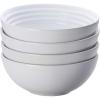 imageLe Creuset Stoneware Set of 4 Soup Bowls 22 oz 625quot each MarseilleWhite