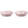 imageLe Creuset Stoneware Set of 2 Heritage Fluted Pie Dish 9quot Chiffon PinkChiffon Pink