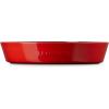 imageLe Creuset Stoneware Signature Oval Chip and Dip Platter 13quot CeriseCerise