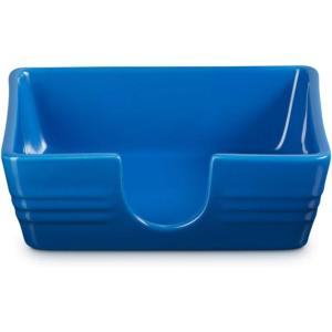 imageLe Creuset Stoneware Signature Cocktail Napkin Holder 6 quot OysterMarseille