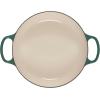 imageLe Creuset Olive Branch Collection Enameled Cast Iron Signature Braiser 35 qt Artichaut with Embossed LidArtichaut