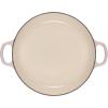 imageLe Creuset Signature Enameled Cast Iron Petal Braiser 225qt Peche wLight Gold KnobShell Pink