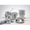 imageLe Creuset Stainless Steel Classic 3Ply Deep Pasta Pot and Sieve 75qt