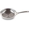 imageLe Creuset Stainless Steel Classic 3Ply Fry Pan 12quotSet of 2