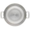 imageLe Creuset Stainless Steel Classic 3Ply Wok with Glass Lid 45qt