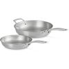 imageLe Creuset Stainless Steel Essential Fry Pan 11quotSet of 2