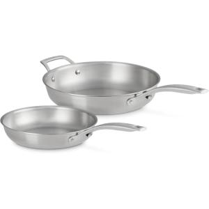 imageLe Creuset Stainless Steel Essential Fry Pan 11quotSet of 2