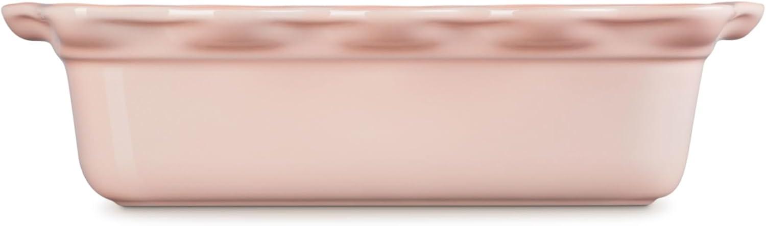 imageLe Creuset Stoneware Heritage Fluted Loaf Pan 9quot Sea SaltPeche