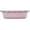 imageLe Creuset Stoneware Heritage Fluted Loaf Pan 9quot Sea SaltChiffon Pink
