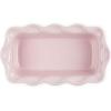 imageLe Creuset Stoneware Heritage Fluted Loaf Pan 9quot Sea SaltChiffon Pink