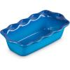 imageLe Creuset Stoneware Heritage Fluted Loaf Pan 9quot Sea SaltMarseille