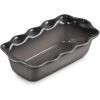 imageLe Creuset Stoneware Heritage Fluted Loaf Pan 9quot Sea SaltOyster