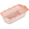 imageLe Creuset Stoneware Heritage Fluted Loaf Pan 9quot Sea SaltPeche