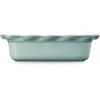 imageLe Creuset Stoneware Heritage Fluted Loaf Pan 9quot Sea SaltSea Salt