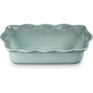 imageLe Creuset Stoneware Heritage Fluted Loaf Pan 9quot Sea SaltSea Salt