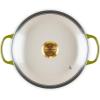 imageLe Creuset Enameled Cast Iron Signature Round Braiser with Glass Lid 225 qt WhiteOlive