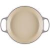 imageLe Creuset Enameled Cast Iron Signature Round Braiser with Glass Lid 225 qt WhiteOyster