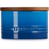 imageLe Creuset Signature Salt Cellar and Storage Canister with Wood Lid 7 oz LicoriceMarseille