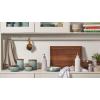 imageLe Creuset Signature Salt Cellar and Storage Canister with Wood Lid 7 oz LicoriceWhite