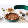 imageLe Creuset Stoneware Set of 2 9quot Heritage Fluted Pie and 9quot Fluted Loaf Dish CeriseChiffon Pink