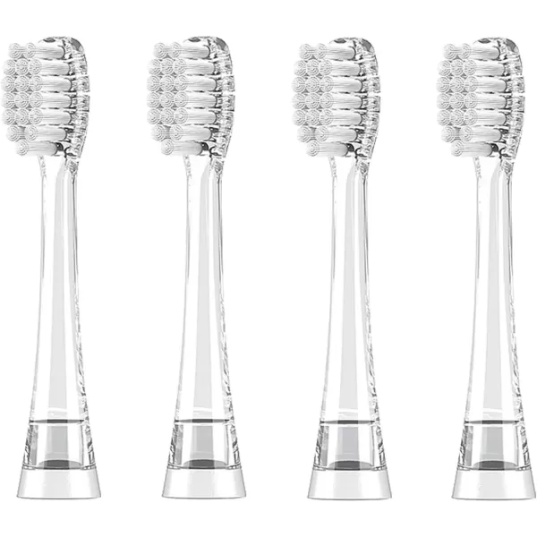 imageDadaTech BabyKids Electric Toothbrush Replacement Heads for DTBB1 DTK6 SG513 SG977  Pack of 4 RoundMedium