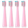 imageDadaTech Replacement Heads for Kids Electric Toothbrush DTKE6 and DTKE7  Pack of 4 WhitePink