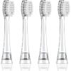 imageDadaTech Kids Electric Toothbrush Replacement Heads for DTBB1 DTK6 SG513 SG977 Pack of 4 MM Pack of 4