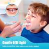 imageKids Electric Toothbrush Toddler Toothbrush Age 24812 Electric Toothbrush Kids with Timer Rainbow LED Light Up Vibrating Toothbrush Battery Operated Childrens Sonic Tooth Brush Green GiraffeBlue