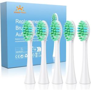 imageDADATECH Replacement Heads for E2  Pack of 5 WhiteWhite