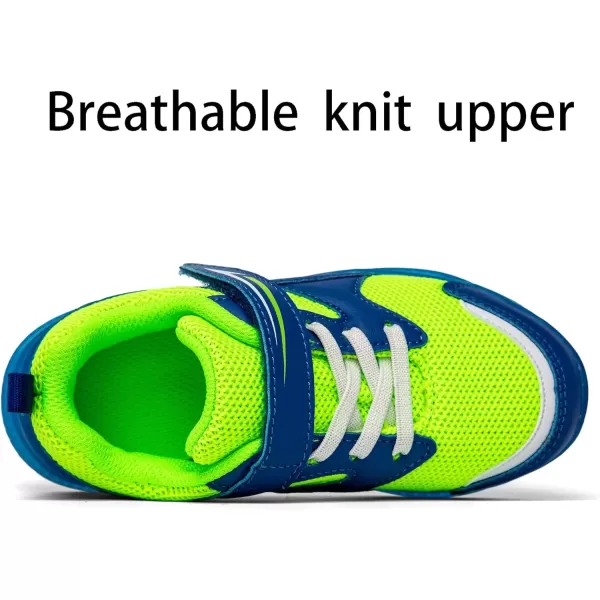imageSKYWHEEL Boys Girls Sneakers Light up for Toddler Size 5 to Little Kids Size 2Green Light Up Shoes for Boys