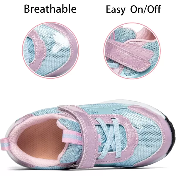 imageSKYWHEEL Boys Girls Sneakers Light up for Toddler Size 5 to Little Kids Size 2Purple Toddler Light Up Shoes
