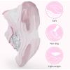 imageSKYWHEEL Kids Tennis Shoes for Boys Girls Footwear Light Up Shoes LED Sneakers with Switch Walking Running Shoes Toddler Size 10 to Big Kids Size 5Pink Light Up Shoes
