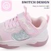 imageSKYWHEEL Kids Tennis Shoes for Boys Girls Footwear Light Up Shoes LED Sneakers with Switch Walking Running Shoes Toddler Size 10 to Big Kids Size 5Pink Light Up Shoes