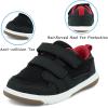 imageSKYWHEEL Toddler Boys Girls Tennis Shoes Kids Slip On Barefoot Shoes Wide Casual Walking Running Sneakers for Little Kids101toddler Black Shoes