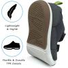 imageSKYWHEEL Toddler Boys Girls Tennis Shoes Kids Slip On Barefoot Shoes Wide Casual Walking Running Sneakers for Little Kids102toddler Grey Shoes