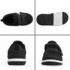 imageSKYWHEEL Toddler Boys Girls Tennis Shoes Kids Slip On Barefoot Shoes Wide Casual Walking Running Sneakers for Little Kids105toddler Black White Shoes