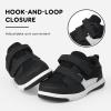 imageSKYWHEEL Toddler Boys Girls Tennis Shoes Kids Slip On Barefoot Shoes Wide Casual Walking Running Sneakers for Little Kids105toddler Black White Shoes