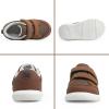 imageSKYWHEEL Toddler Boys Girls Tennis Shoes Kids Slip On Barefoot Shoes Wide Casual Walking Running Sneakers for Little Kids106toddler Brown Shoes