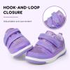 imageSKYWHEEL Toddler Boys Girls Tennis Shoes Kids Slip On Barefoot Shoes Wide Casual Walking Running Sneakers for Little Kids107toddler Purple Shoes