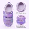 imageSKYWHEEL Toddler Boys Girls Tennis Shoes Kids Slip On Barefoot Shoes Wide Casual Walking Running Sneakers for Little Kids107toddler Purple Shoes