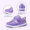 imageSKYWHEEL Toddler Boys Girls Tennis Shoes Kids Slip On Barefoot Shoes Wide Casual Walking Running Sneakers for Little Kids107toddler Purple Shoes